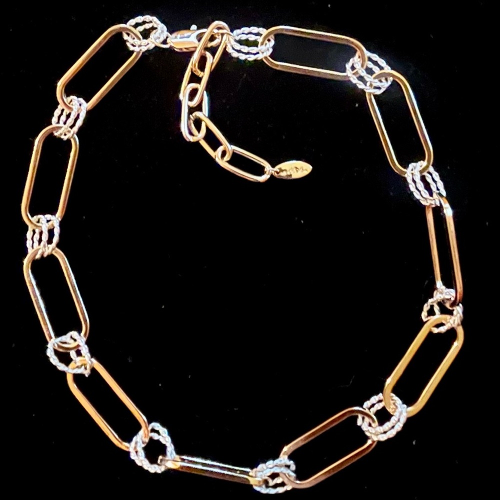 Ettika Gold and Silver Chain Necklace